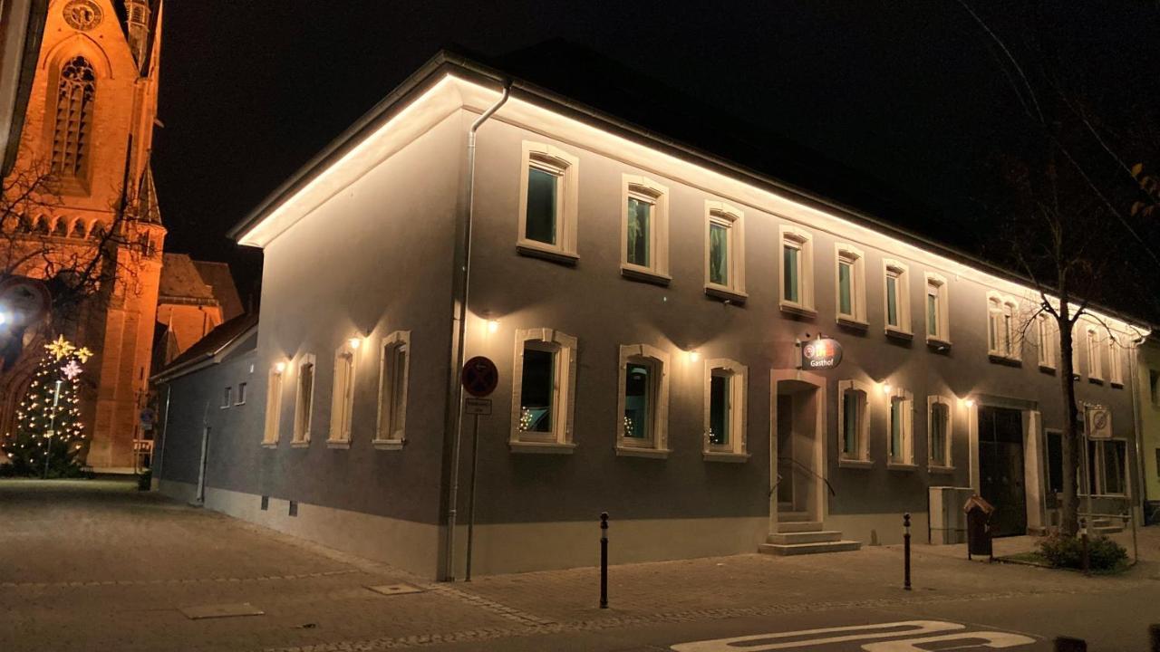 Buergerhausloewen Hotel Philippsburg Bagian luar foto
